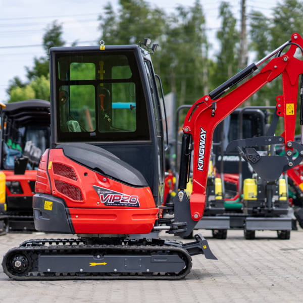 Minibagger VIP 20 Rot